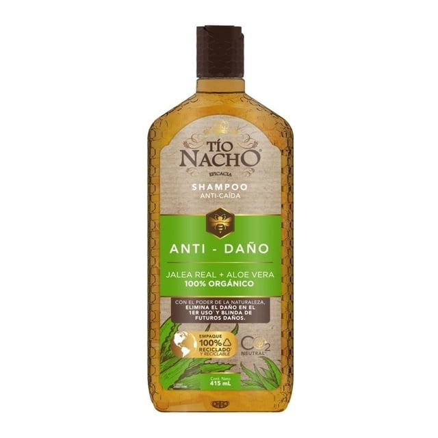 Shampoo Tío Nacho anti-caída anti-daño 415 ml