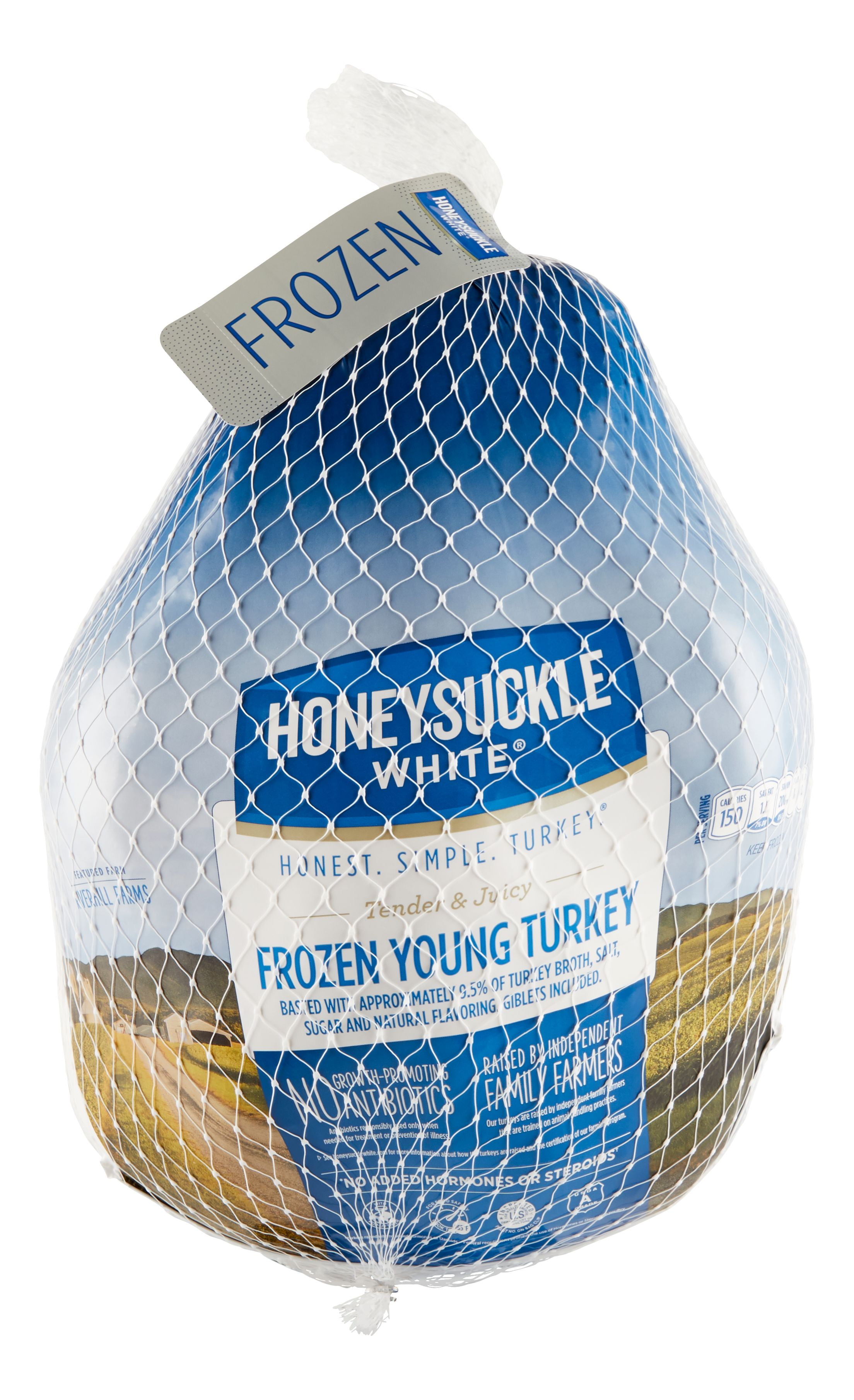 Honeysuckle White Young Turkey 16 25 Lb Frozen Walmart