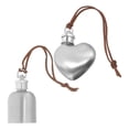 thumbnail image 2 of 2 Pcs Pot à Vin Portable Petite Hanche Flacon Lanière Flacon en Acier Inoxydable, 2 of 9