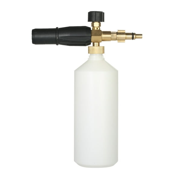 Adjustable Foam Lance 1L Bottle Snow Foam Nozzle Injector Soap Foamer for Lavor Pressure Car Washer