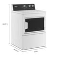 thumbnail image 5 of Maytag MEDP586KW 7.4 Cu. Ft. White Front Load Electric Dryer, 5 of 5