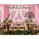 thumbnail image 1 of 7x5ft Western Cow Photography Backdrop Pink Cowgirl Backgrounds for Photography Pink Barn Background, 1 of 4