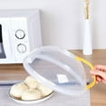 thumbnail image 4 of Couvercle de Micro-Ondes pour Aliments Couvercle Anti-Éclaboussures pour Micro-Ondes Assiette Transparente, 4 of 8