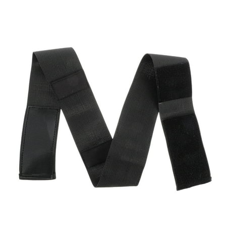

1pc Abdominal Dialysis Belt Adjustable Peritoneal Dialysis Catheter Belt (Black)