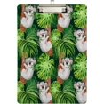 thumbnail image 2 of FMSHPON Koala Bear Palm Leaves Clipboard Hardboard Wood Nursing Clip Board and Pull for Standard A4 Letter 13x9 inches, 2 of 8