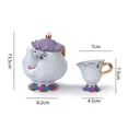 thumbnail image 1 of Tetera Dibujos animados Linda La Bella y la Bestia Cafeteras Taza Sra. Potts Chip Taza Taza de Té Ollas Un Juego de Té Droshipping Regalo, 1 of 5