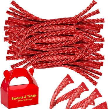 Soft and Chewy Classic Black Licorice Candy Twists, Vegan, 5oz - Pack ...