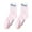 Pink, variant on DQRPSEETB Women's Trend Color Matching Creative Week Printed Cotton Socks Sock Sports Leisure Stockings Long Socks,No Show Socks Pink
