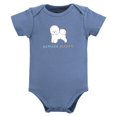 thumbnail image 4 of Hudson Baby Short Sleeve Bodysuits, 5-Pack, Newborn- 24 Months, 4 of 7