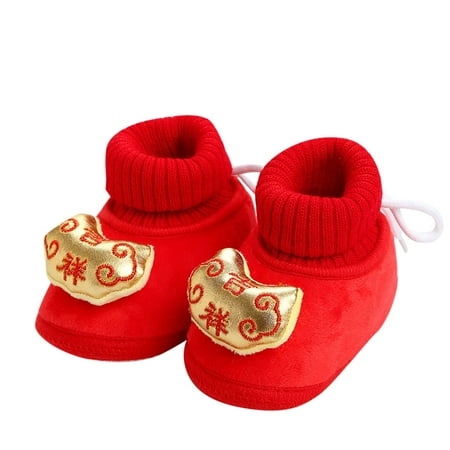 

Toddler Boy Shoes Winter Kids Non Plush Warm Comfortable Elastic Cartoon Tiger Floor Shoes Toddler Girl Sneakers D 12 Months-18 Months