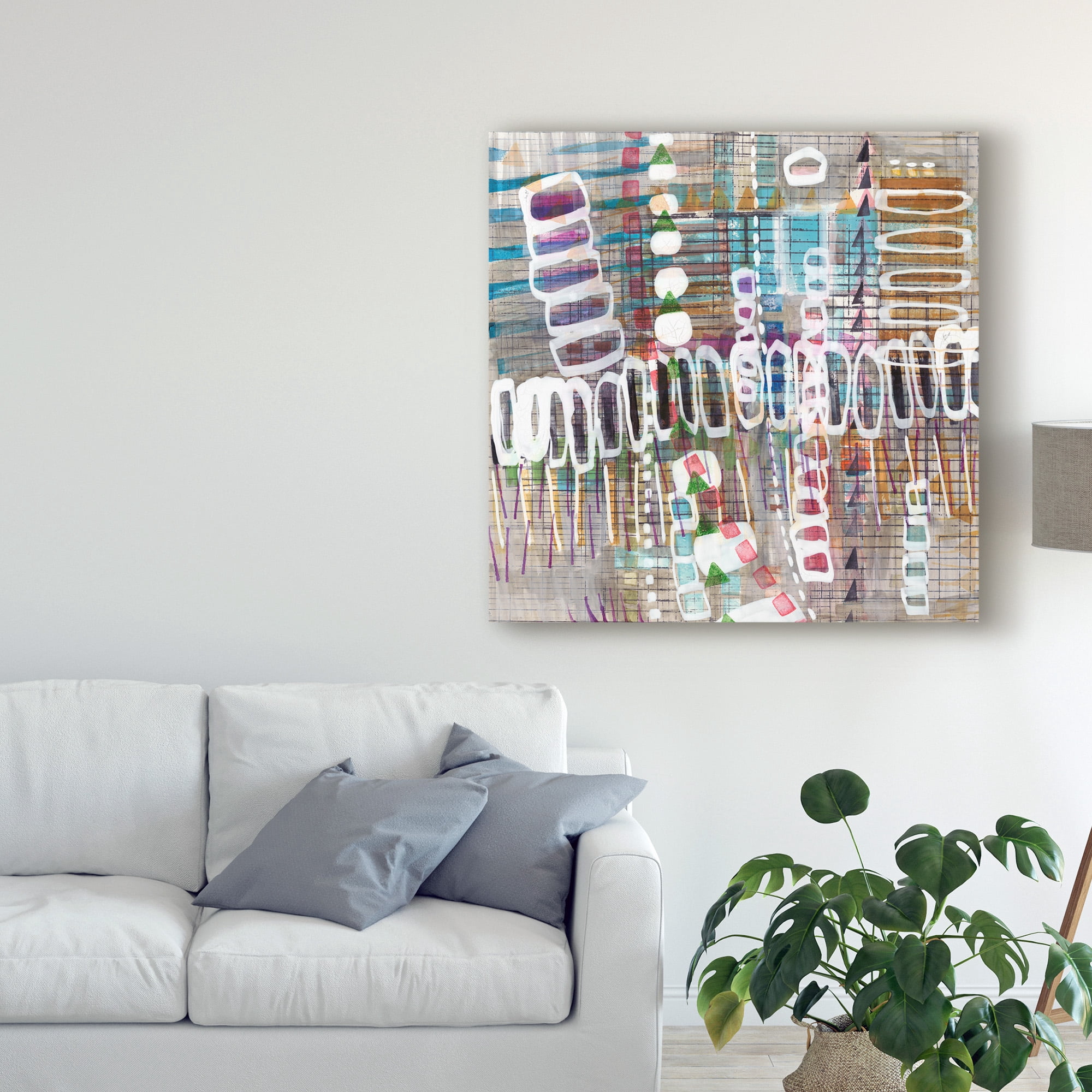 Trademark Fine Art 'UA CH Tribal One I' Canvas Art by Nikki Galapon