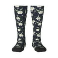 thumbnail image 2 of Lsque Lilies Flowers Printed Crew Socks Men's Women's LightWeight Thin Casual Calf Socks ,Knee High Socks,Cotton Socks, 2 of 9