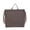 Grey, variant on Luvior Women’s Canvas Tote Shoulder Bag – Large Capacity Vintage Handbag with Multi-Pockets, Versatile 2-in-1 Carry for Daily Commute and Travel Brown