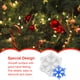 thumbnail image 4 of Matsuzay Moldes para galletas, accesorios para hornear fiestas, molde en relieve de Navidad fácil de moldear para Fondant, troquel de aniversario, copo Type3 NO3, 4 of 6