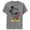 Charcoal Heather, variant on Boy's Mickey & Friends Classic Mickey Distressed  Performance Graphic Tee Red Heather Large