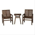 thumbnail image 1 of Walker Edison Table Basse en Bois de Patio Vincent - Marron Foncé, 1 of 4