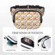 thumbnail image 5 of Fotbe Mushroom Cangurera Cuadrada con Estampado de Doble Capa, Bolsa de Cintura Ajustable Mini para Hombres y Mujeres, 5 of 9