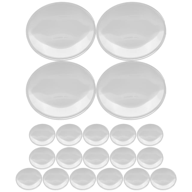 Shisuyan 20Pcs Magnifying Glass Portable Magnifier Set for Seniors Reading Maps Jewelry Watch Computer Repair