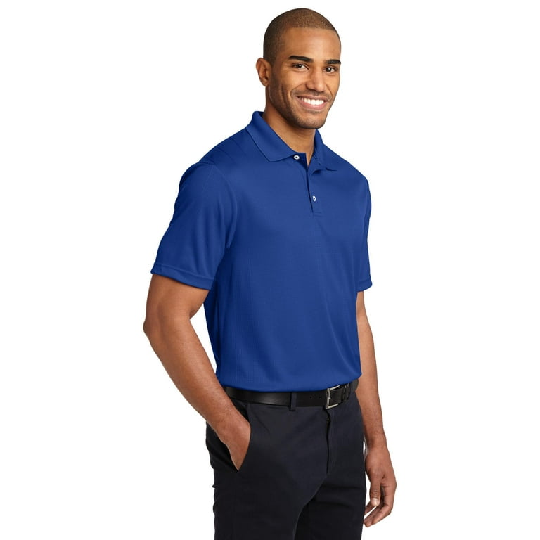 Port authority performance fine jacquard clearance polo