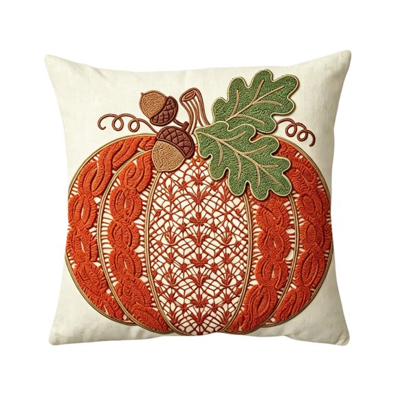 Thanksgiving Halloween Soft Pillowcase Cute Ghost Pumpkin Black Cats Printed Angular Cushion Cover Fall Sofa Soft Pillowcase
