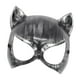 thumbnail image 3 of Máscara de gato, máscara de ojos, máscara de animal de Halloween para mascaradas, juego de rol, club nocturno Plata, 3 of 8
