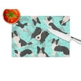 thumbnail image 4 of Carolines Treasures MLM1025LCB 15 x 12 in. Blue Border Collie Glass Cutting Board - Large, 4 of 5
