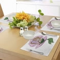 thumbnail image 4 of Ambesonne Romance Place Mats Set of 4, Mermaid Art, Standard Size, Pink Green, 4 of 6