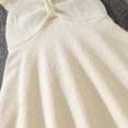 thumbnail image 7 of Kids Summer Dress Girls Trendy Casual Boho Beach Vacation Sleeveless Aline Going Out Dress ( White, 9-10 Years ), 7 of 7