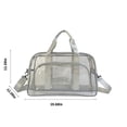 thumbnail image 3 of MMJ Summer Gym Bag Travel Essentials Women Sport Handbag Men Short Distance Crossbody Portable Tote, 3 of 7