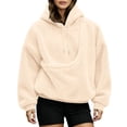 thumbnail image 6 of Hoodie with Dog Pouch Hoodie with Dog Pouch,Sweatshirt with Dog Pouch, Oversized Pet Hoodie Carrier Large Pocket Puppy Kitten Dogs Holder Women's Hoodie XL, 6 of 6