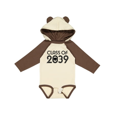 

Inktastic Class of 2039 Graduate Gift Baby Boy or Baby Girl Long Sleeve Bodysuit