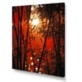 thumbnail image 2 of Designart "Sunset Amidst Bamboo" Bamboo Wall Decor, 2 of 7