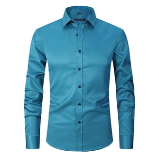 Van Heusen V0521 Mens Relaxed Twill Dress Shirt -Scarlet-2XL - Walmart.com