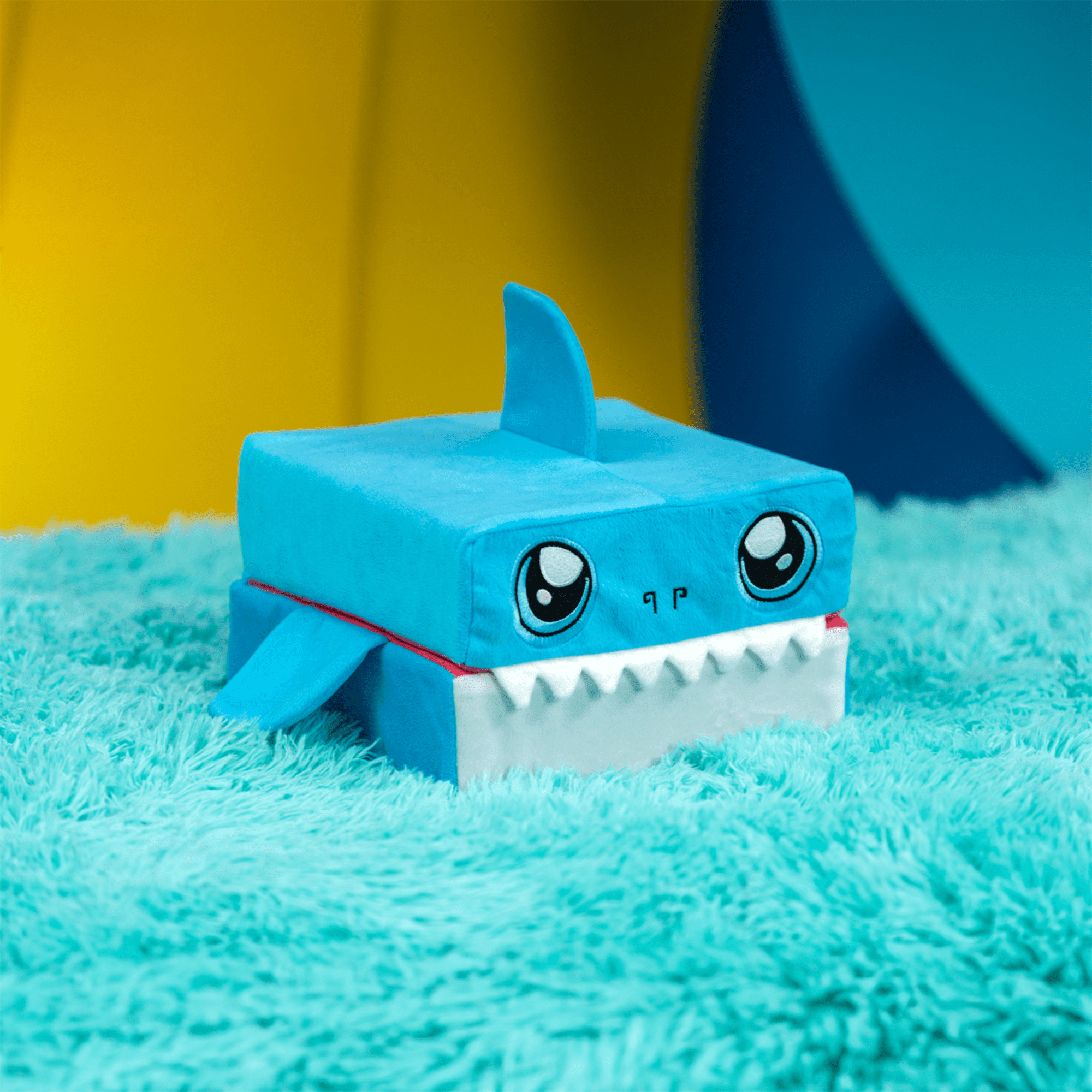 Pillow Cube Kid Cubes Shark Toddler Pillow, 2in1 Fun Toy & Plush Pillow for Kids Ages 3+  (图4)