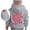 Grey, variant on WAYUTE Girls Sweatshirt Toddler Kids Letter Print Long Sleeve Graphic Hoodies Loose Fit Warm Fall Outfits Casual Outdoor,Gray,Size 2-3 Y
