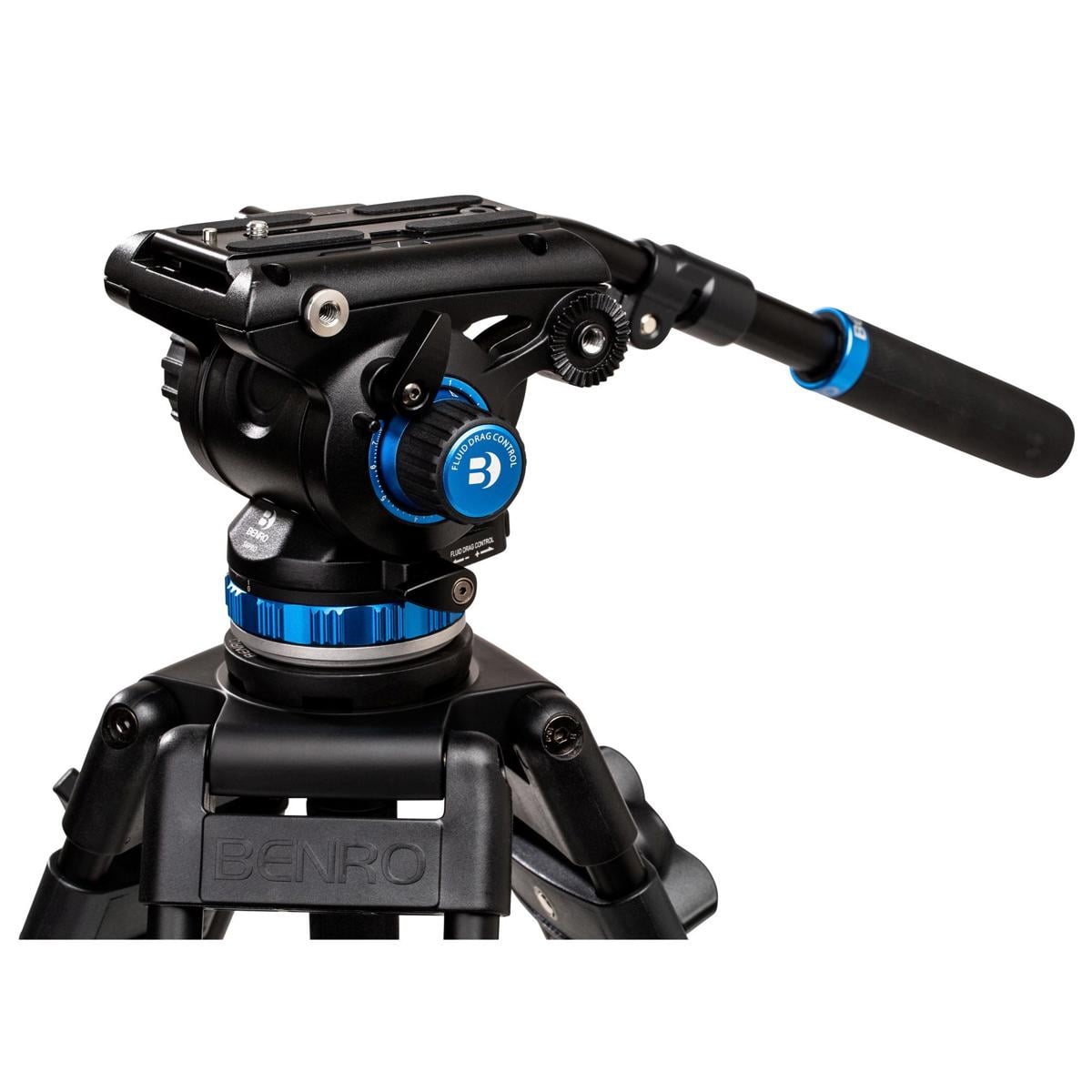 Benro A573T 3-Section Dual-Tube Aluminum Video Tripod with S6PRO Video Head