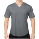 thumbnail image 2 of pstuiky camisetas de hombre, Camiseta deportiva y de fitness para hombre, informal, moderna, de color liso, con cuello redondo y manga corta. camisetas de hombre xl, 2 of 8