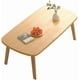thumbnail image 1 of Historyli Mesa de centro plegable de 81 cm,mesa de suelo plegable,escritorio minimalista de madera,mesa baja plegable ideal para espacios pequeños,dormitorio,salón de té,veta de madera., 1 of 7