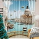 thumbnail image 5 of Cortinas de poliéster para Ventana Soledad Cortinas de baño 210x230cm, 5 of 9