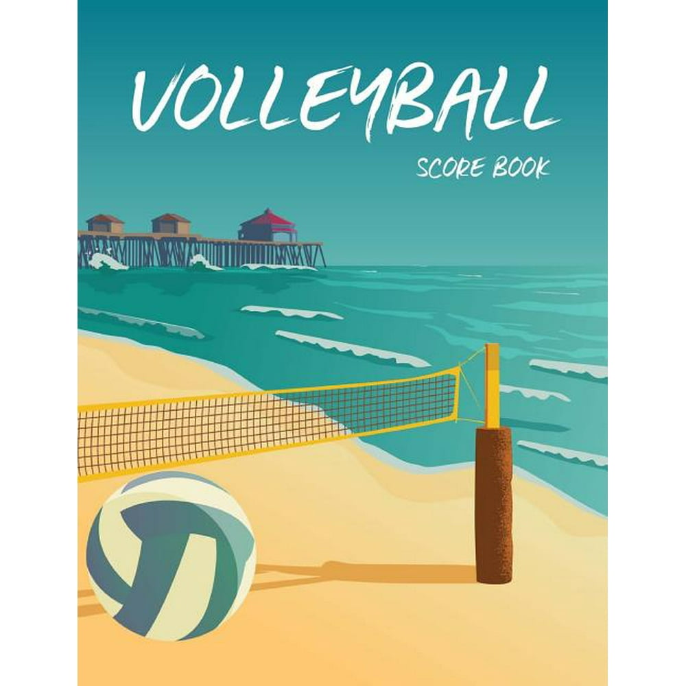 Volleyball Score Book Volleyball Game Record Book, Volleyball Score Keeper, Spaces on which to