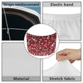 thumbnail image 6 of KUIFORTI Car Hood Cover Christmas Reindeer Hood Covers for Cars, Christmas Decorations Tear-Resistant Car Accessories for Women Men Car Bonnet Banner, Easy to Clean and Install, 6 of 6