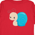thumbnail image 4 of Inktastic Adorable Blue Snail Boys or Girls Long Sleeve Toddler T-Shirt, 4 of 5