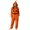 71#Brown, variant on Adult Women Soft Plush Halloween Pumpkin Face Printed Flannel Jumpsuit Hooded Loose Festive Loungewear Light Gray 2XL