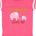 thumbnail image 4 of Inktastic My Grandma Loves Me Boys or Girls Baby Bodysuit, 4 of 5