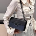 thumbnail image 2 of REMANLAN Women's Black Chain Crossbody Bag with Gold Clasp Quilted Shoulder Purse Elegant Evening Handbag, 2 of 7