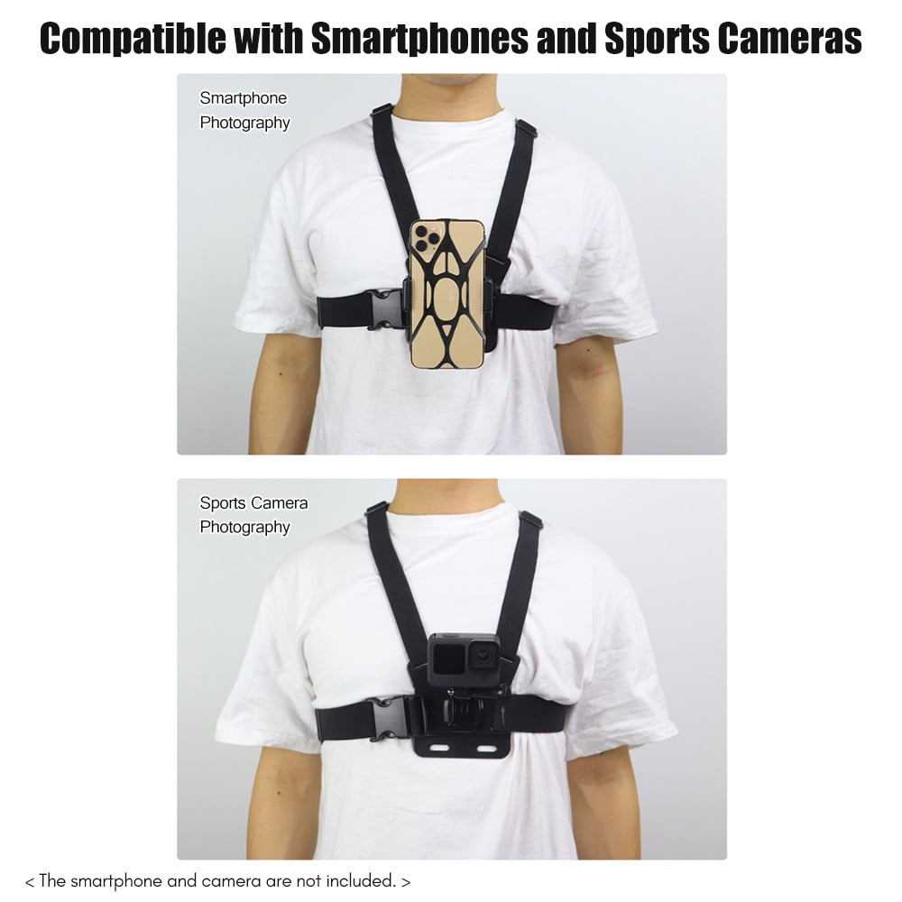 SUREWO Wing-Shaped Motorcycle Helmet Chin Strap Mount Compatible With GoPro Hero 11/10/9/8/7/6/5 - View #10