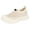 Beige, variant on Women's Ortho Slip on Walking Running Shoes Lightweight Comfortable Knitted Arch Support Chunky Driving Non Slip Work Nursing Sneakers for Seniors Hiking Jogging Beige Size 6.5