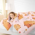 thumbnail image 3 of Erosebridal Cartoon Capybara 7-Piece Twin Bedding Sets For Kids,Pink Floral Bedding Comforter Set For Cute Animals Lover ,Reversible Pink, 3 of 7