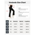 thumbnail image 6 of VASLANDA Women's Bootcut Yoga Pants with Pockets High Waist Bootleg Yoga Workout Pants for Women, 6 of 6