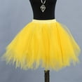 thumbnail image 2 of EHRWE Women's Skirt Soft Tutu Skirt Toddler Party Carnival Women Mesh Tutu Skirt Girls Long Formal Dress Festival Party Skirt, 2 of 3